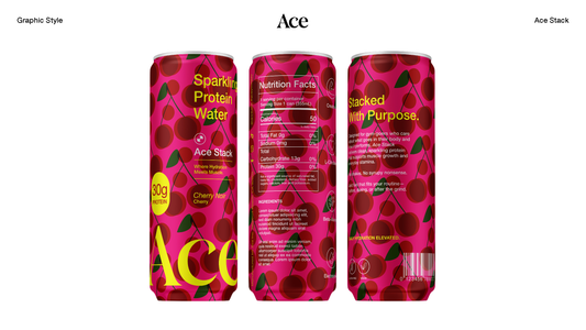 Cherry Noir — Ace Stack — Sparkling Protein Water