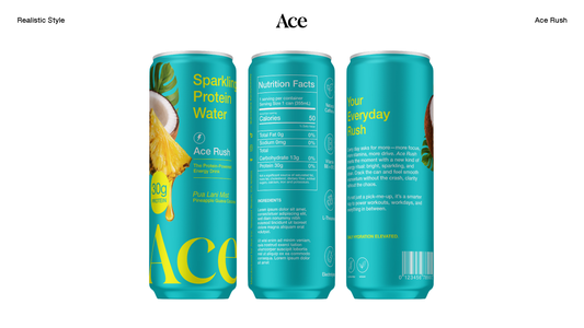 Pua Lani Mist — Ace Rush — Sparkling Protein Water